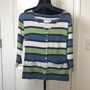 NWT Adini Harper Stripe Cardigan Size XS NWT